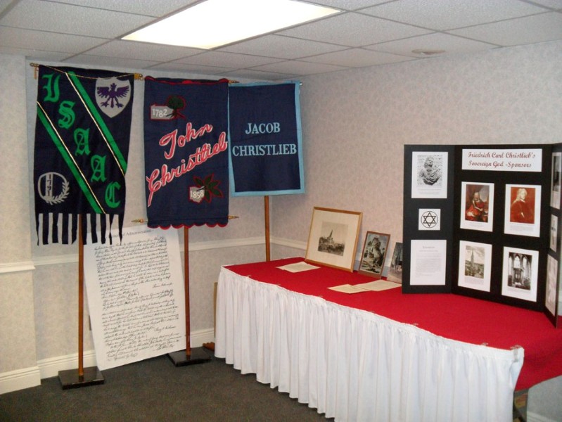 Hanging of the banners