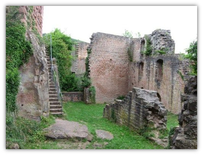 Frankenstein Castle ruins.