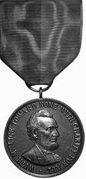 Abraham R. Crislip Union Service Medal