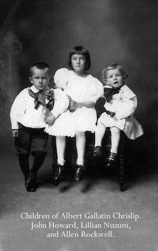Children of Albert Gallatin Chrislip