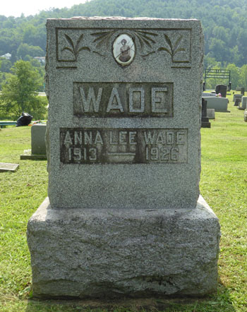 Anna Lee Wade Headstone