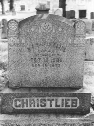 Benjamin Franklin Christlieb's Headstone