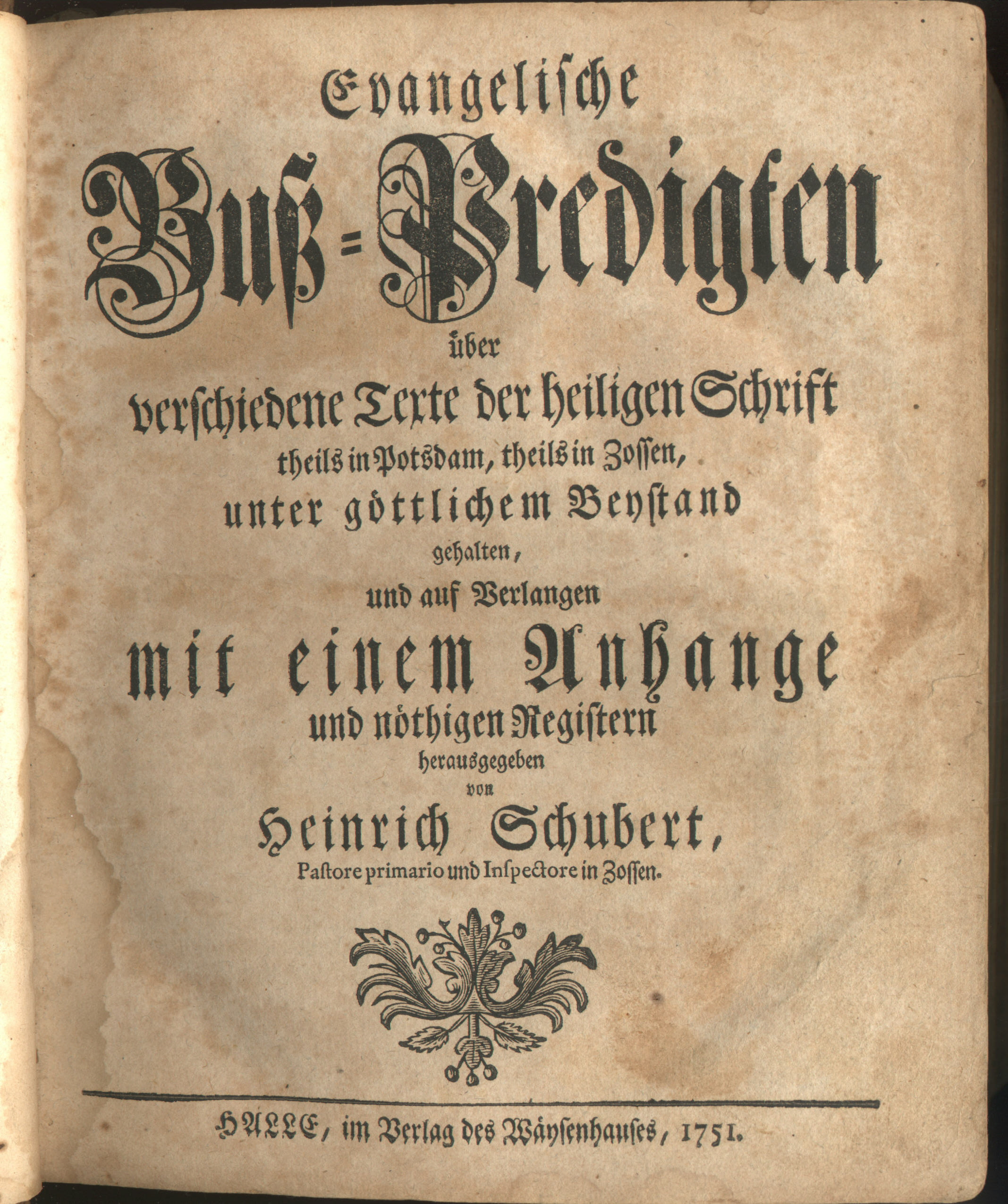 Representative page in Book of Sermons.