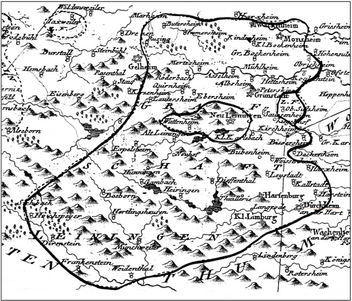 map of Durkheim
