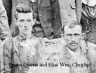 Elias William Crislip and Emma Queen