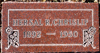 Hersal Reynolds Headstone