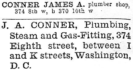 James A. Conner Plumbing Ad