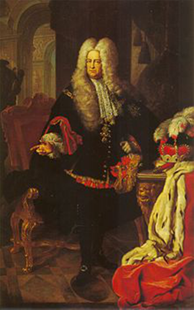 Karl Philipp in Full Regalia