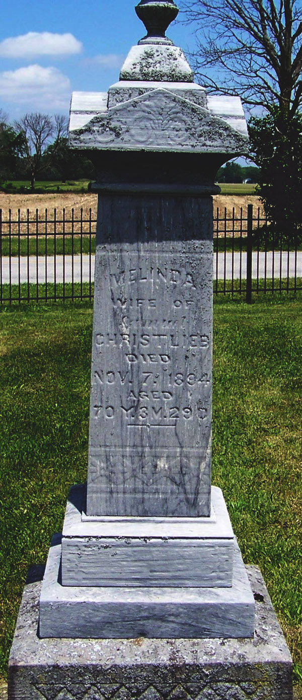 Melinda Albaugh Christlieb Headstone