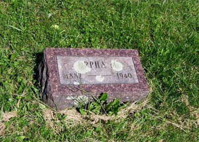 Orpha Chrislip Headstone