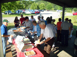 Serving Line at Paintsville State Park
