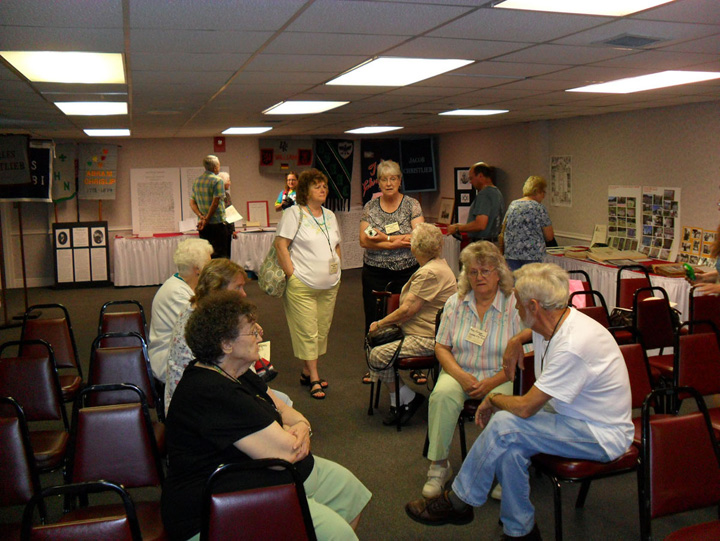 Good conversation and good fellowship are key 
								ingredients of our Christlieb-Chrislip-Crislip Family gatherings.