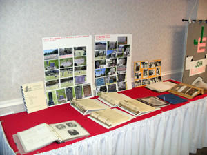 Another memorabilia table.