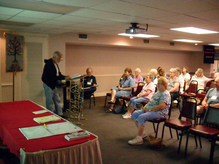 Ned Crislip presented the pre-American history of 
							 Friedrich Carl and Anna Catharina Christlieb.