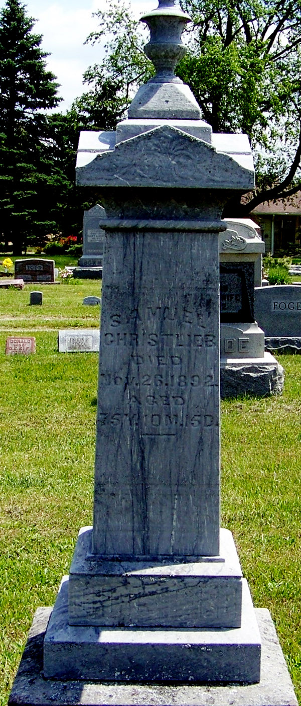 Samuel Christlieb Headstone