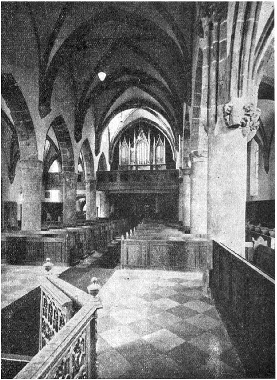 Interior view of the Schlosskirche