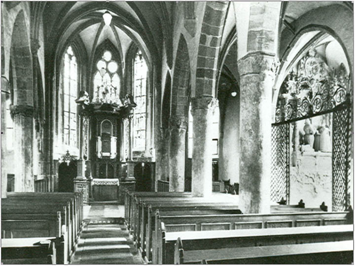 Interior view of Schlosskirche