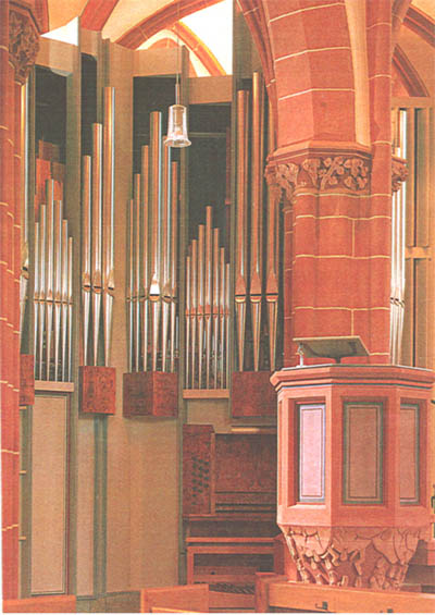 Schlosskirche Organ and Pulpit