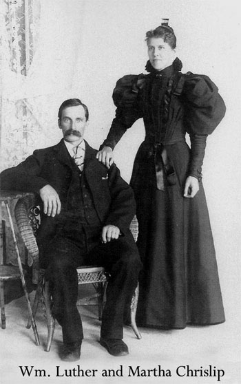William Luther and Martha Chrislip
