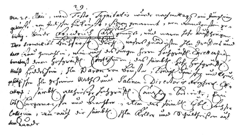 Friedrich Carl Christlieb  His Baptismal Entry