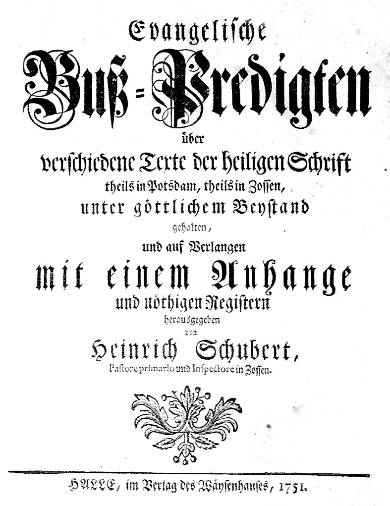 Page One - Carl's Book of Sermons
