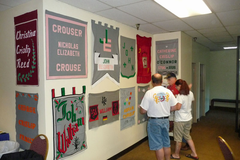 Hanging of the banners