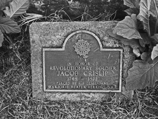 Jacob Chrislip's Honor Plaque