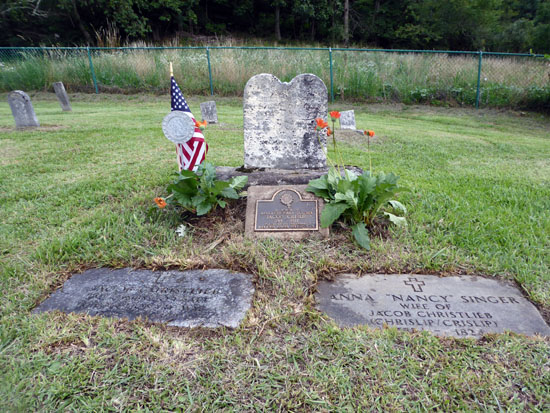 Jacob & Nancy's burial plot