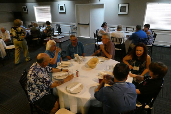 Saturday evening banquet.