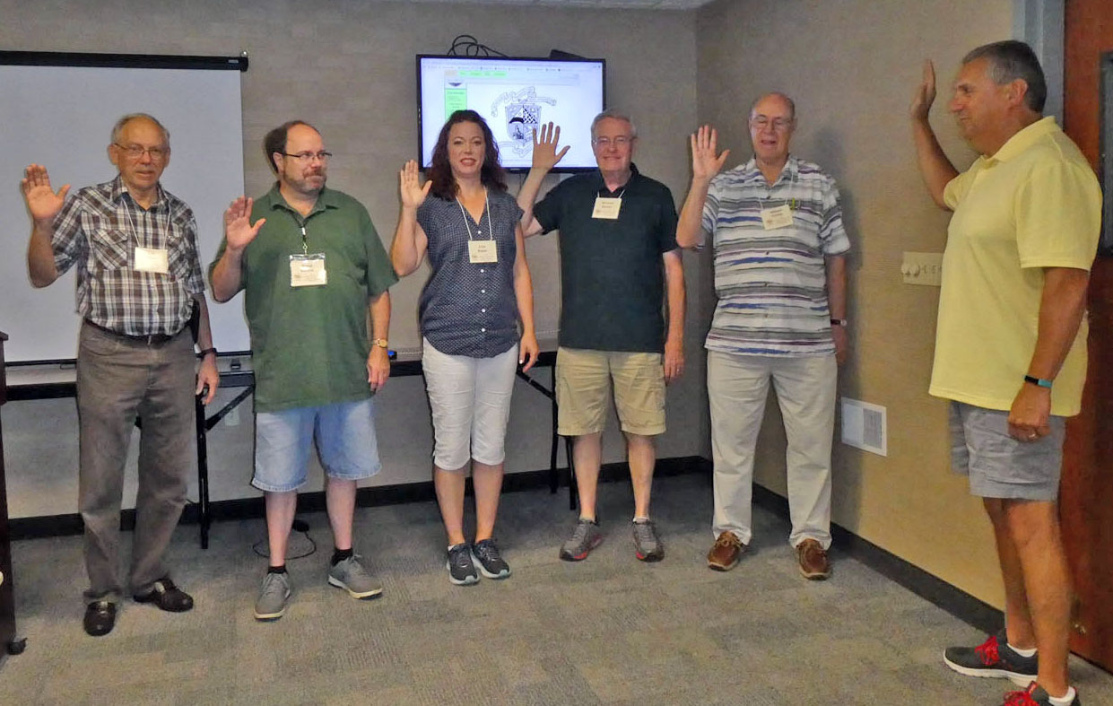 Lee Wise, David Downs, Lisa Baker, Michael Barber, Bill Crislip, & David Crislip.